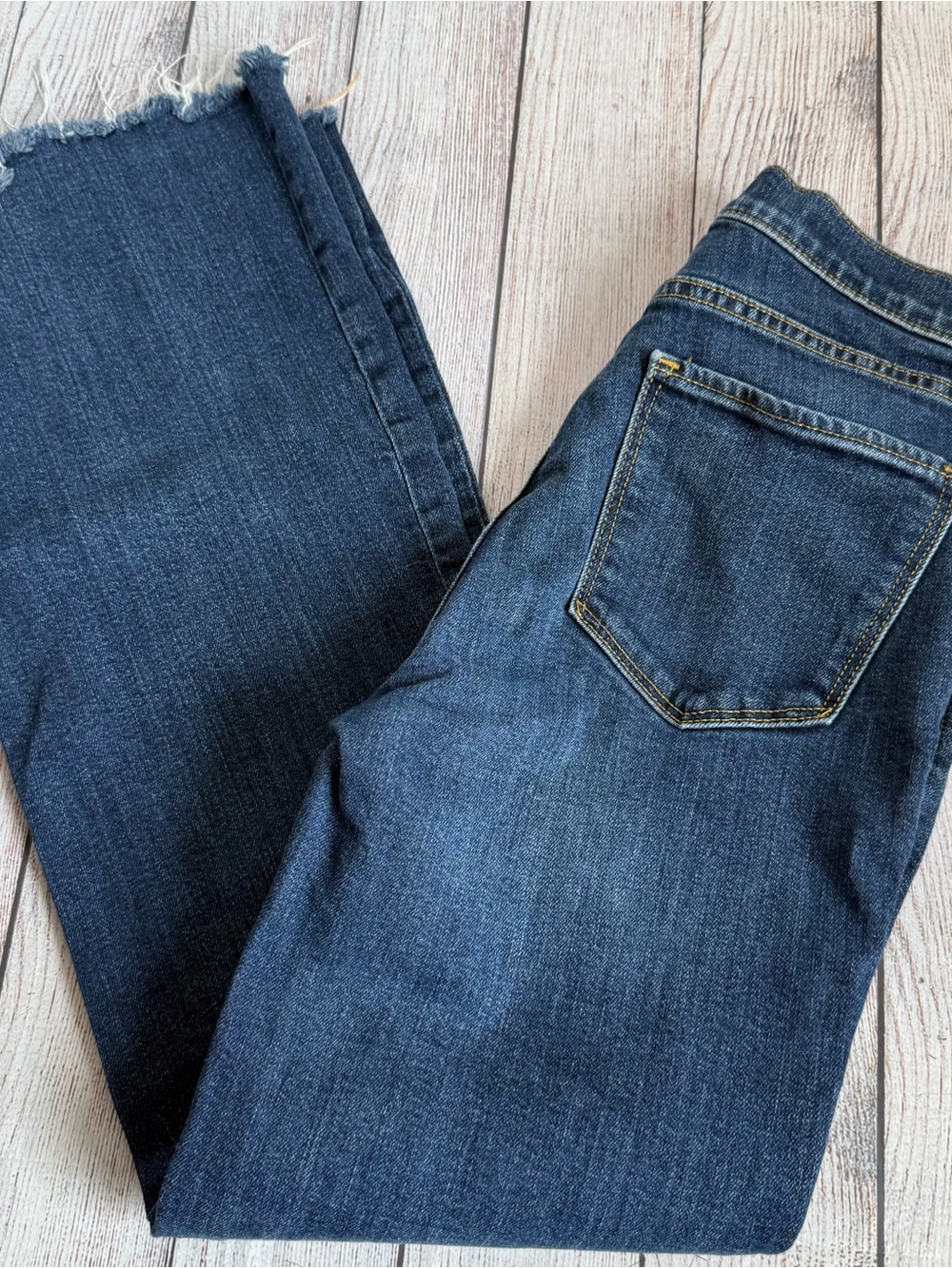 GAP Authentic Flare High Rise Button Fly Jeans 27 R - Picture 2 of 8